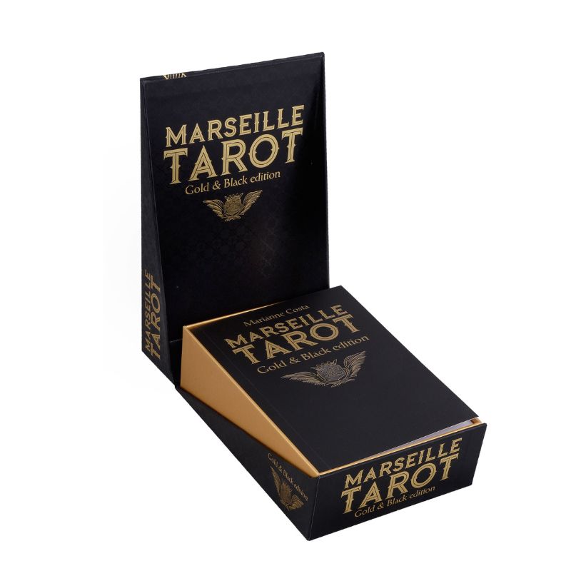 Tarot Marseille Gold & Black Edition
