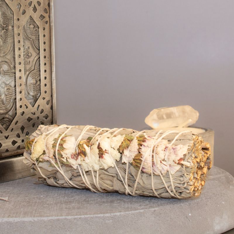 Sahúmo de Salvia Blanca con Lavanda Marina Blanca