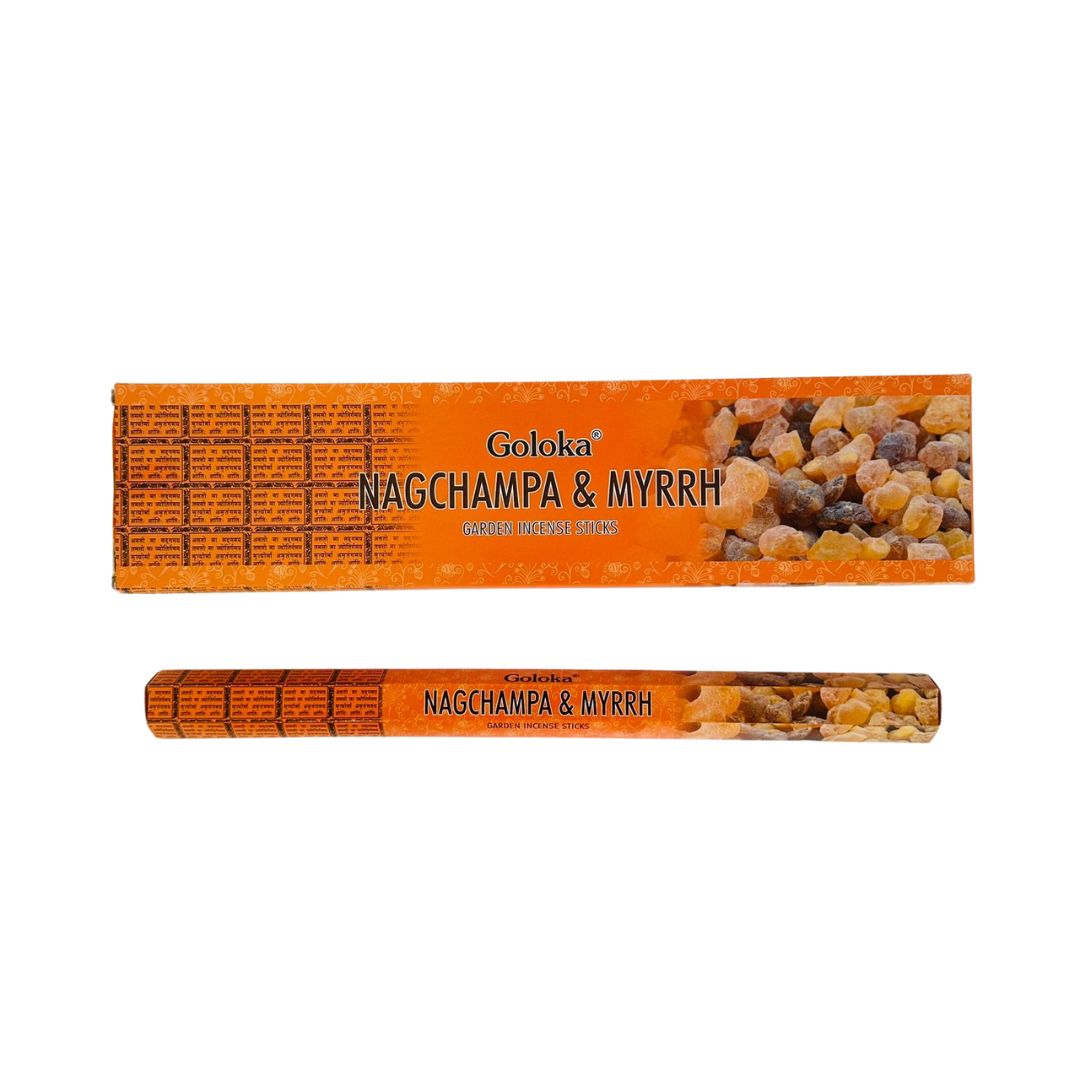 Incienso Jumbo Nag Champa y Mirra