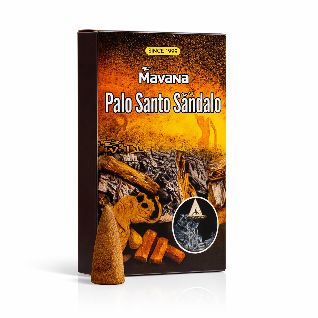 Incienso Cascada Palo Santo y Sándalo 120 conos