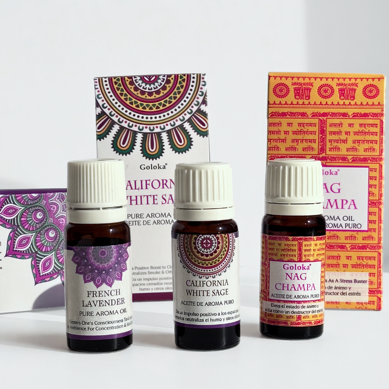 Pack 3 Aceite Aromático - Goloka