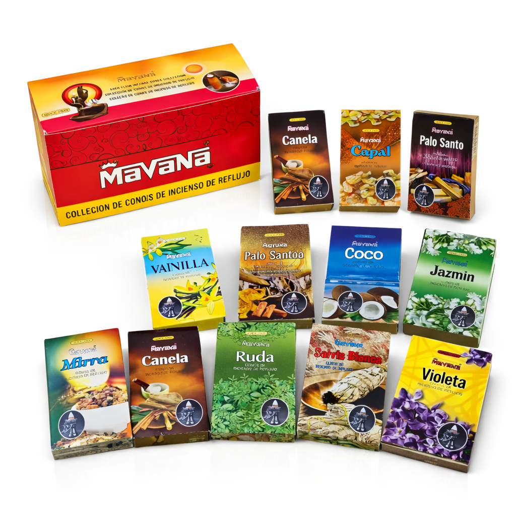 Pack Incienso Cascada 120 conos