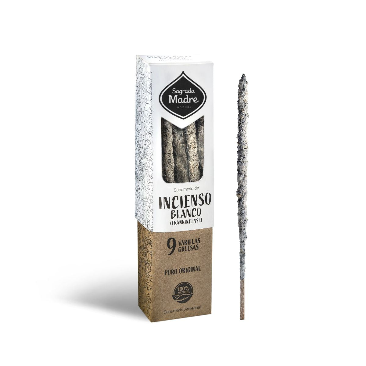 Sahumerio Hierbas Incienso Blanco