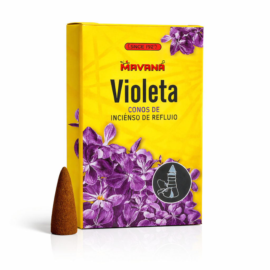 Incienso Cascada Violeta 120 conos