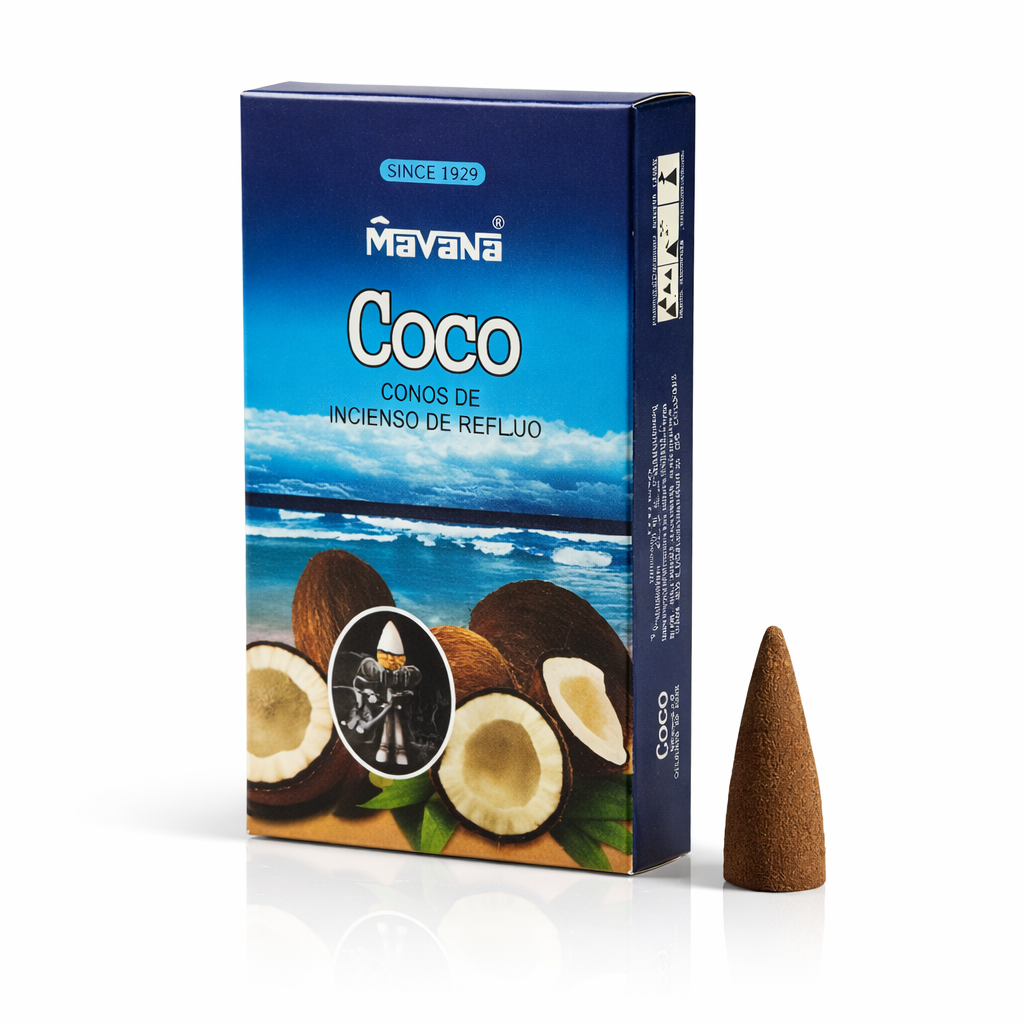 Incienso Cascada Coco 120 conos