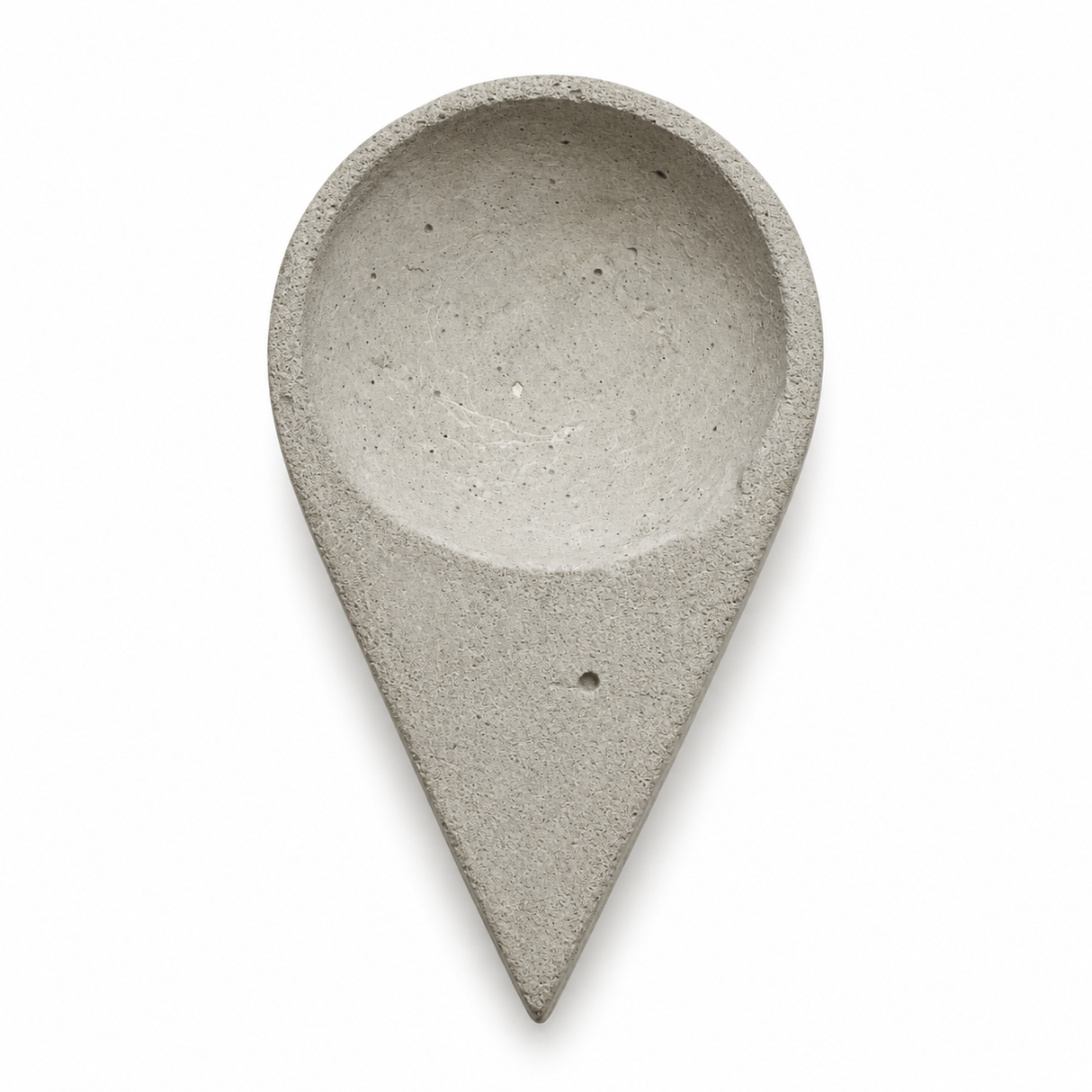 Sahumador de Cemento Triangular Chico