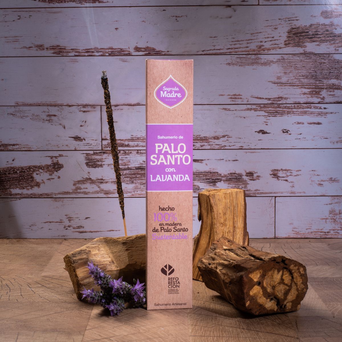Sahumerio Palo Santo con Lavanda