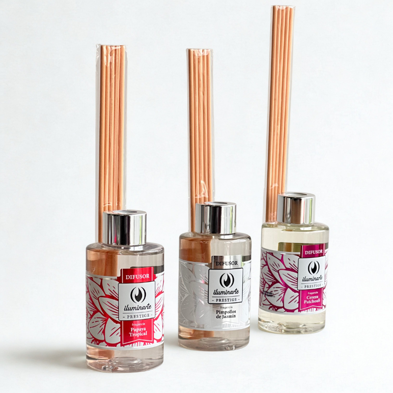 Pack 3 Difusores Mikado 125mL - Iluminarte