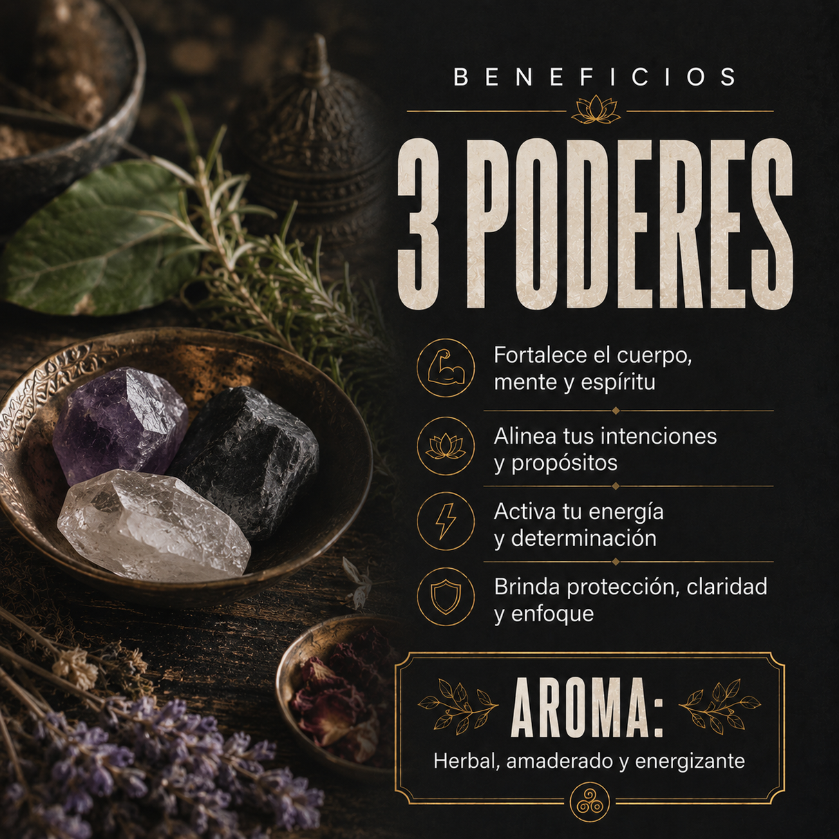 Incienso 3 Poderes