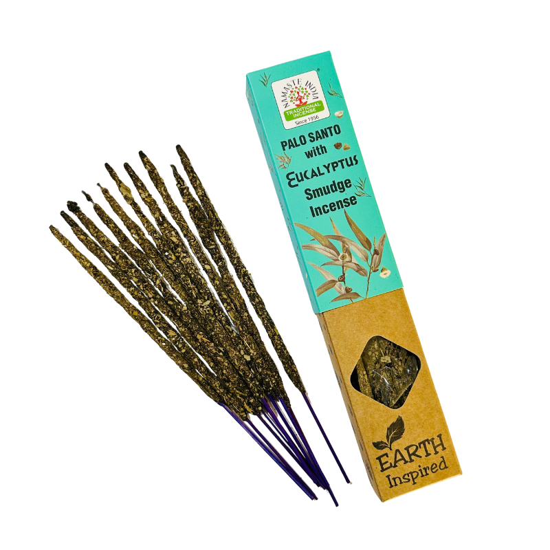 Incienso Orgánico Palo Santo con Eucalipto