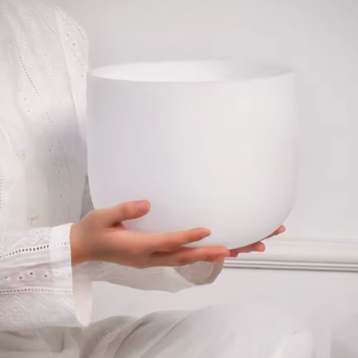 Cuenco Tibetano Cuarzo 8 Pulgadas Nota DO