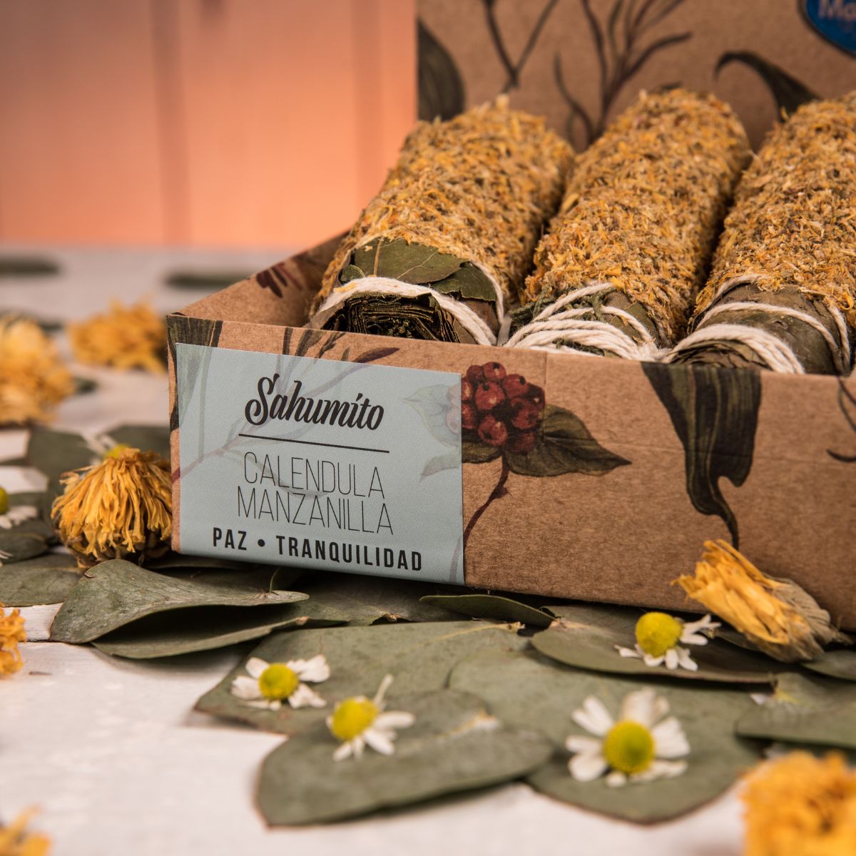 5 Sahumitos de Calendula Manzanilla
