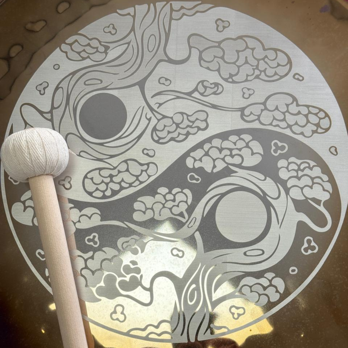 Gong Espejo Forest Ying Yang 40cm