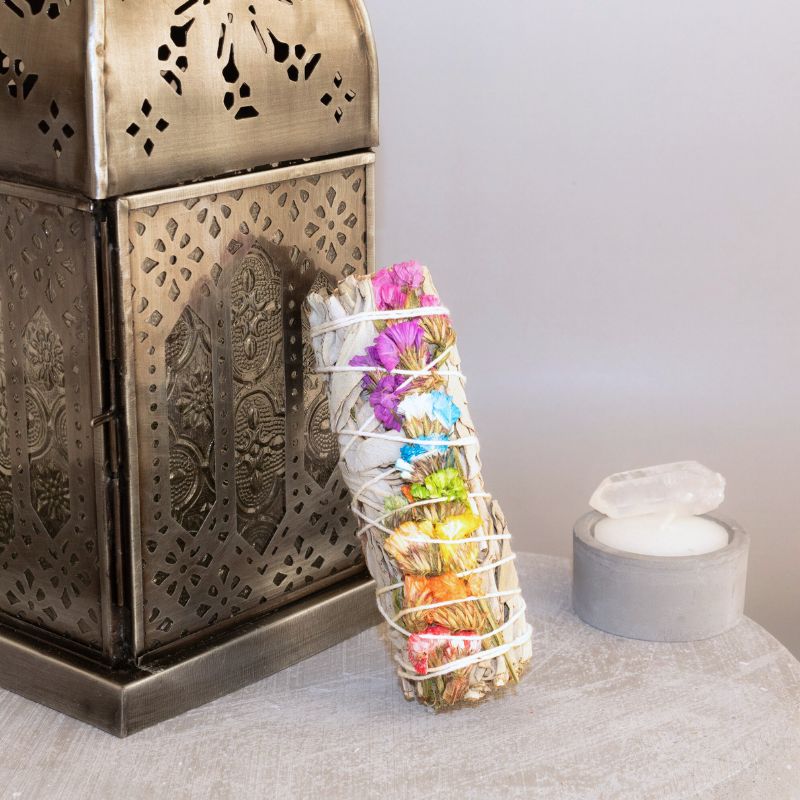 Sahúmo de Salvia Blanca con 7 Chakras Sinuata