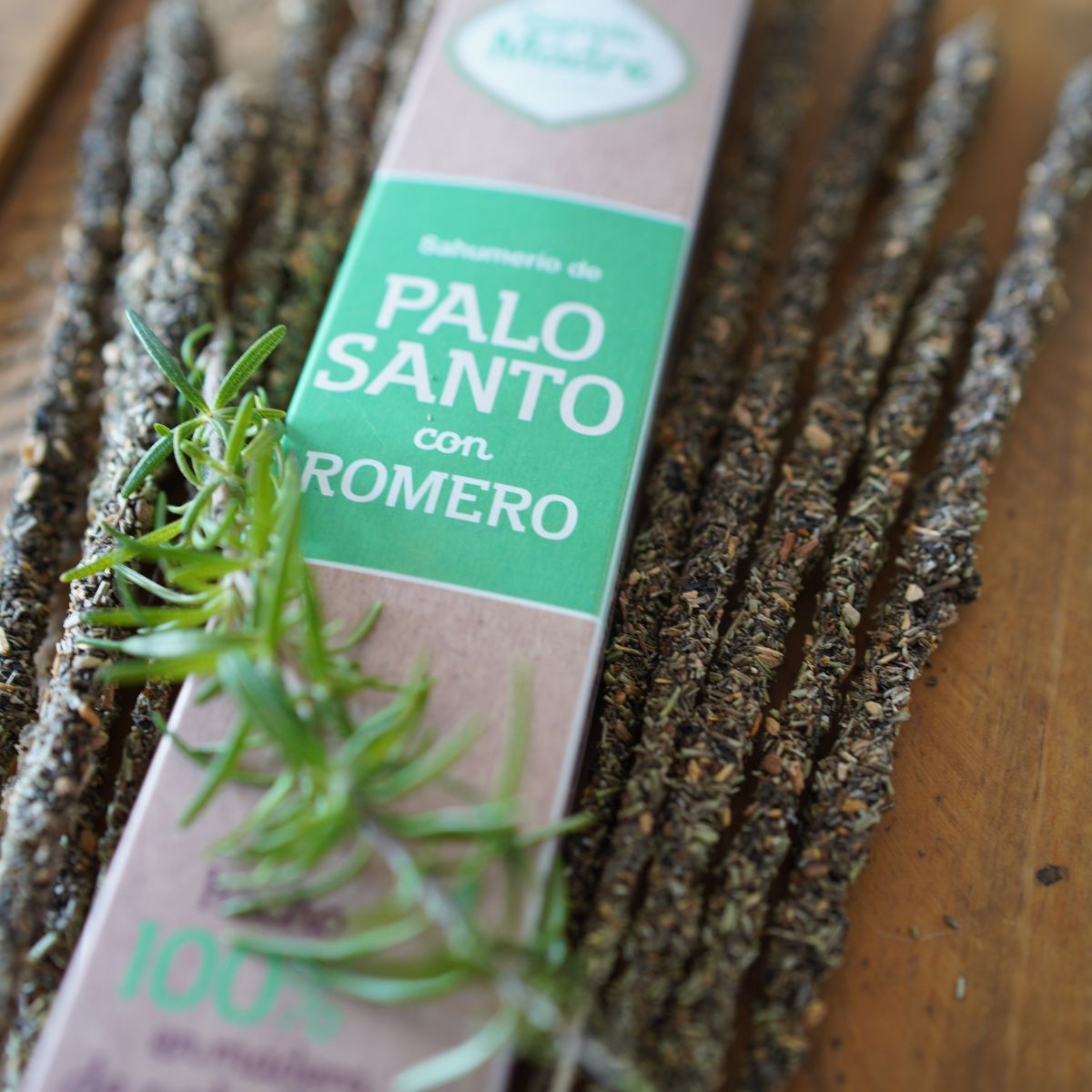 Sahumerio Palo Santo con Romero
