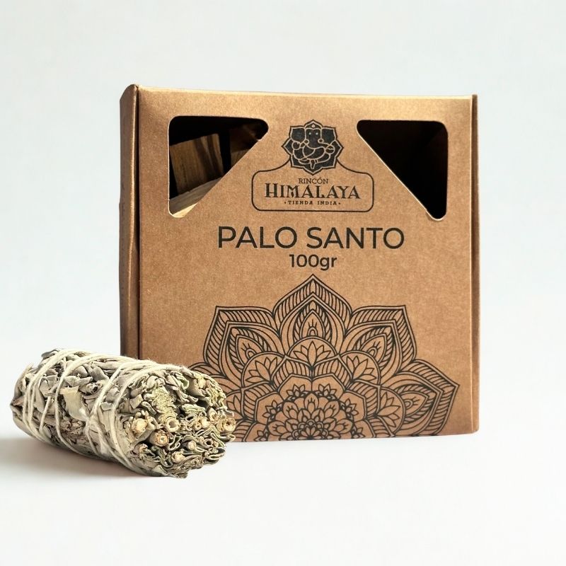 Kit Salvia Blanca + Palo Santo 100 Grs