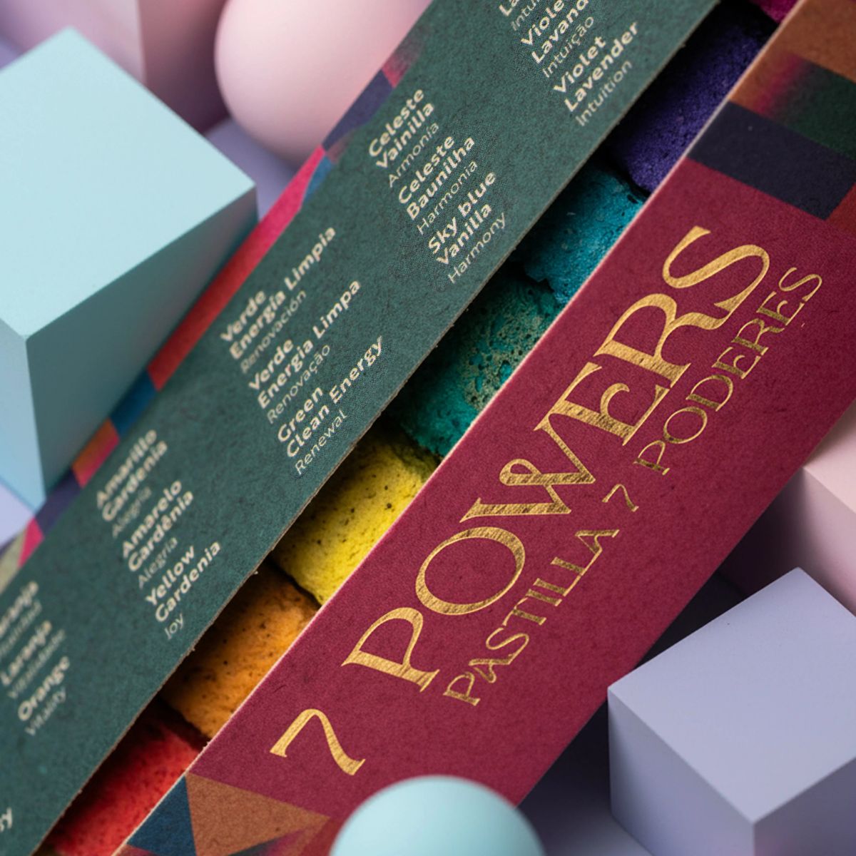 Sahumerio Pastillas De Limpieza 7 Poderes