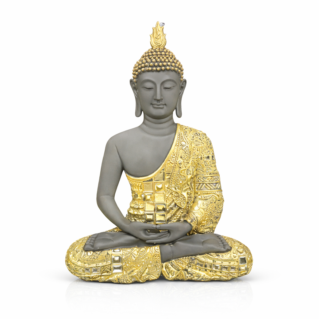 Buda Colgante Siddhartha Gold&Black