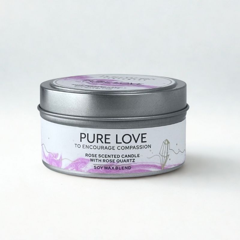 Vela Crystal Energy Amor Puro