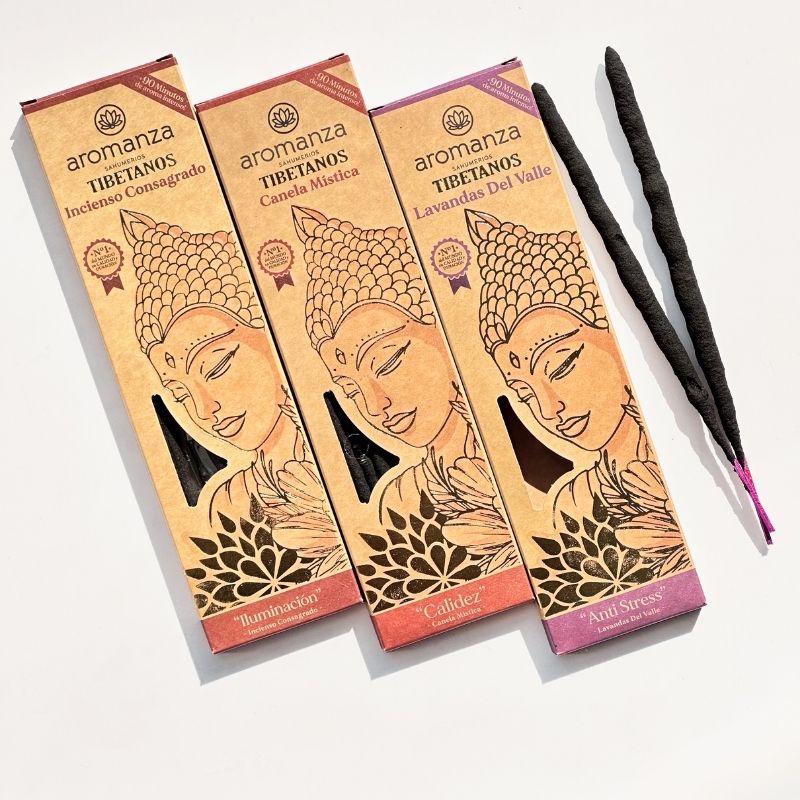 Pack 3 Sahumerio Tibetano