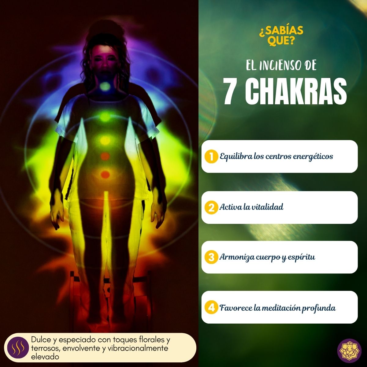 Incienso Chakra