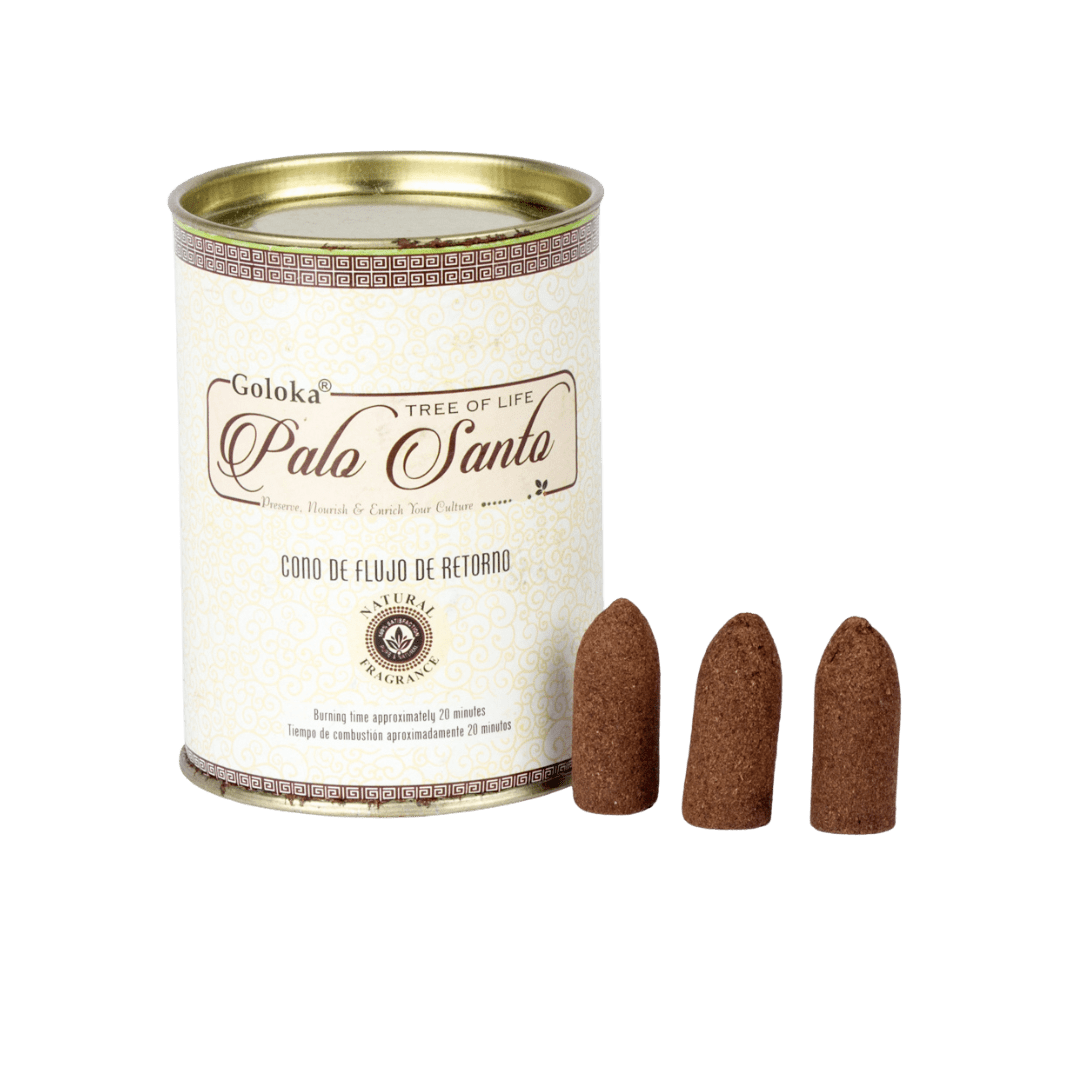 Incienso Cascada Palo Santo 24 conos