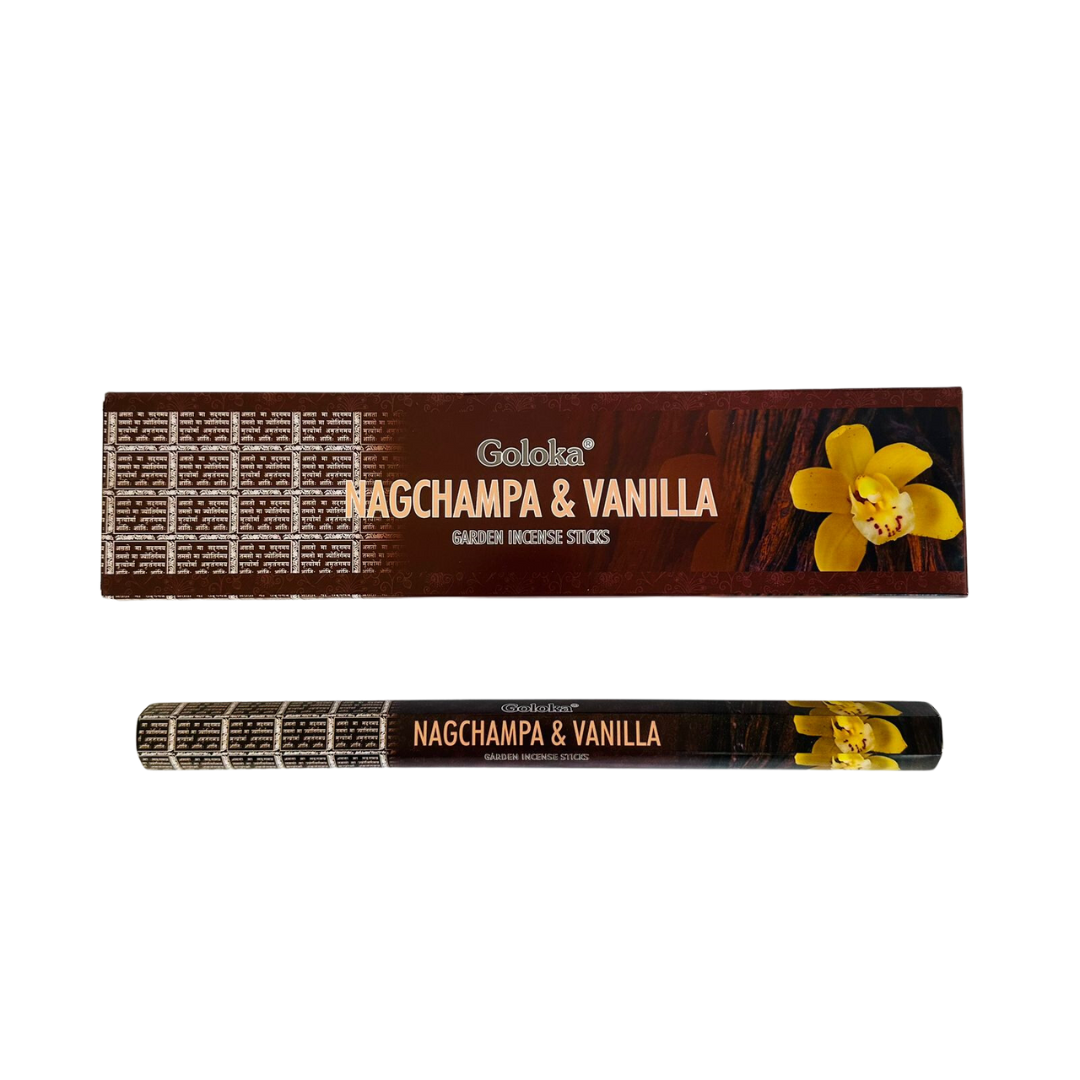 Incienso Jumbo Nag Champa y Vainilla