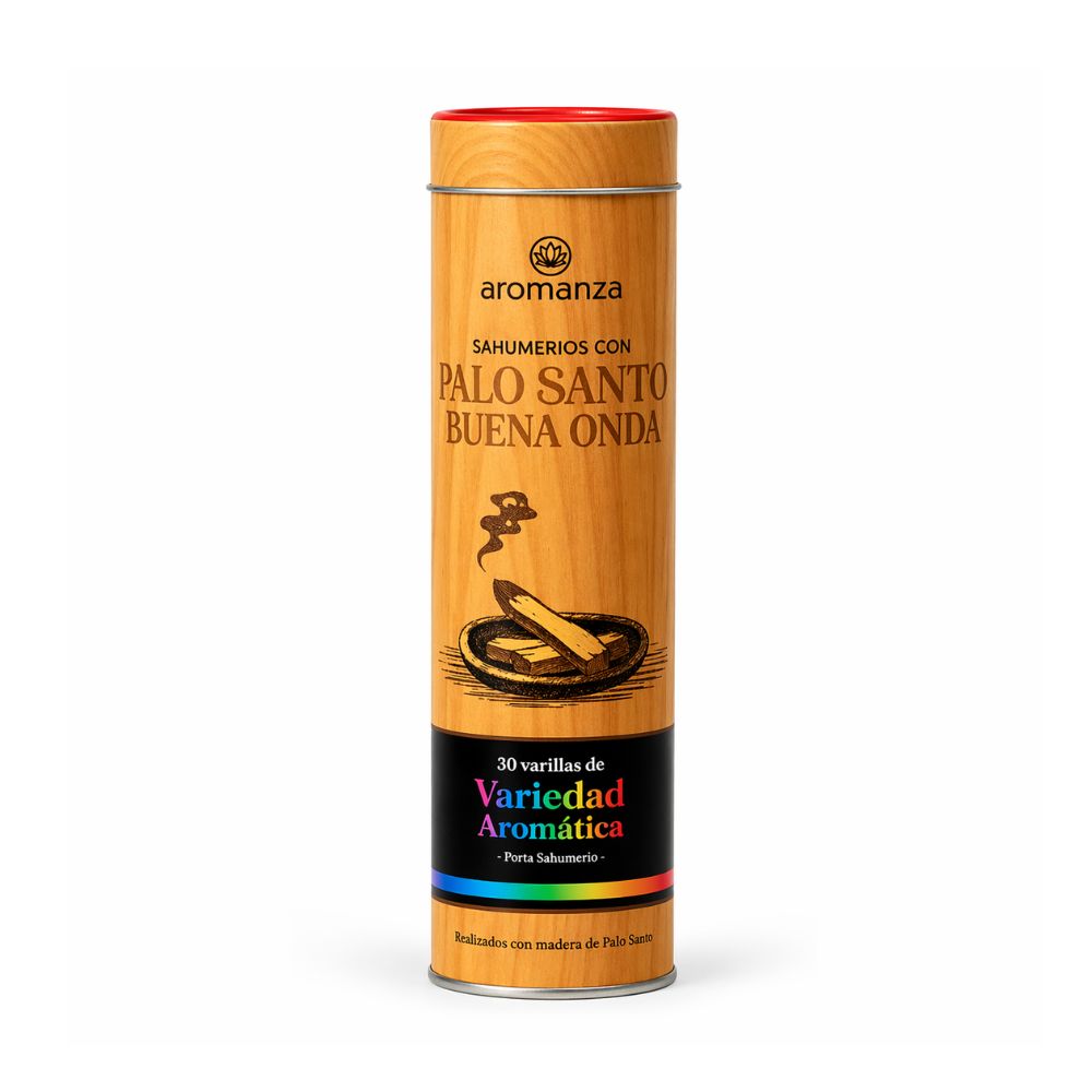 Estuche Lata Inciensos Palo Santo