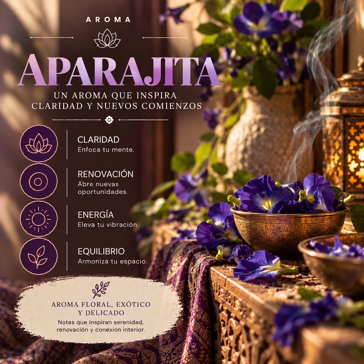Incienso Aparajita
