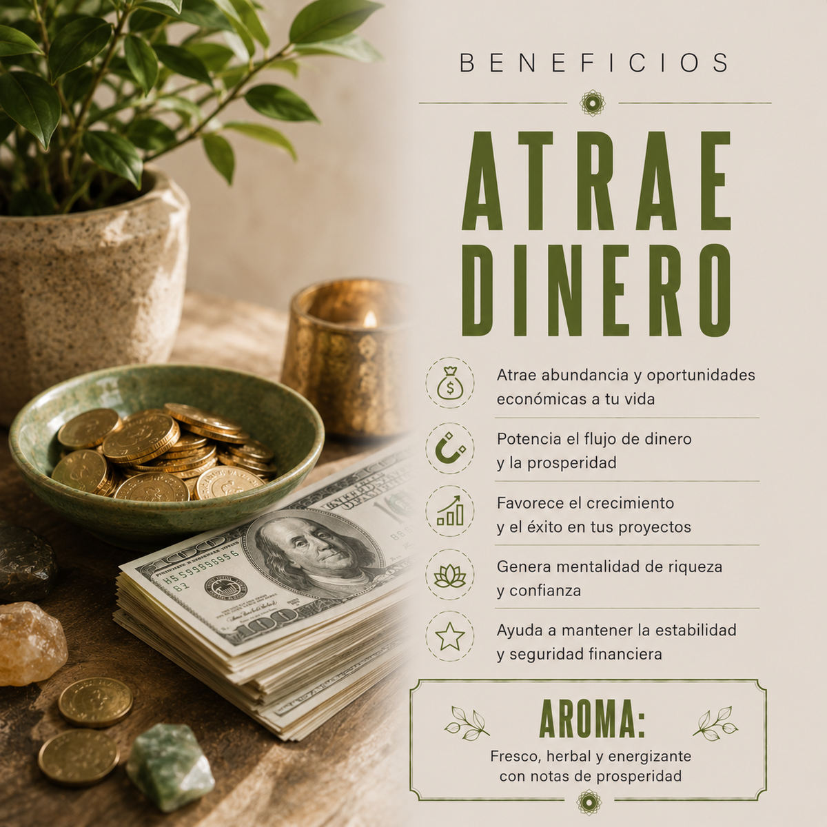 Incienso Fit Atrae Dinero
