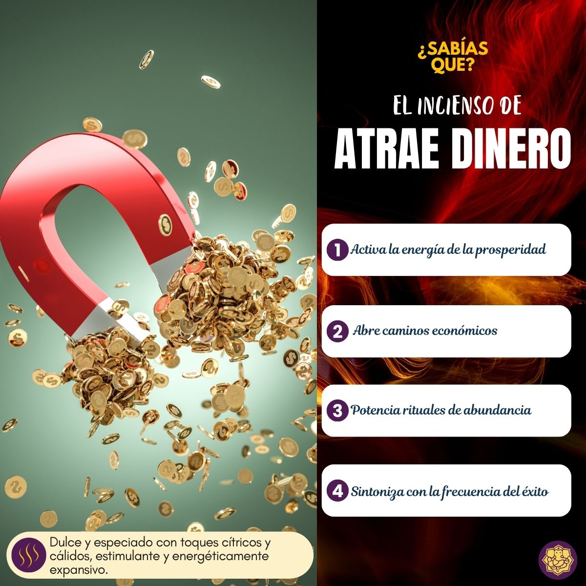 Incienso Masala Sorteo de Dinero