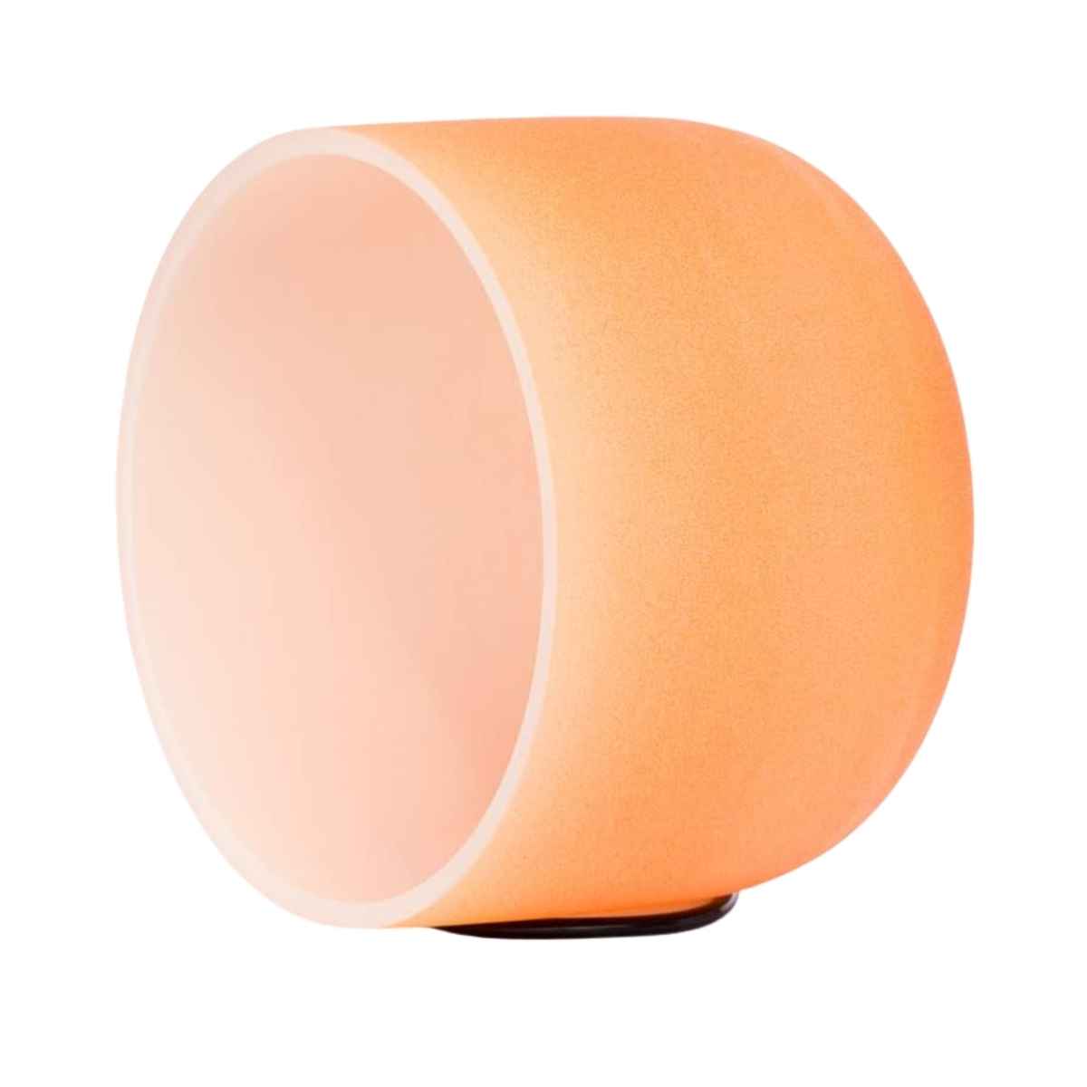 Cuenco Tibetano Cuarzo Naranja 12 Pulgadas Nota RE