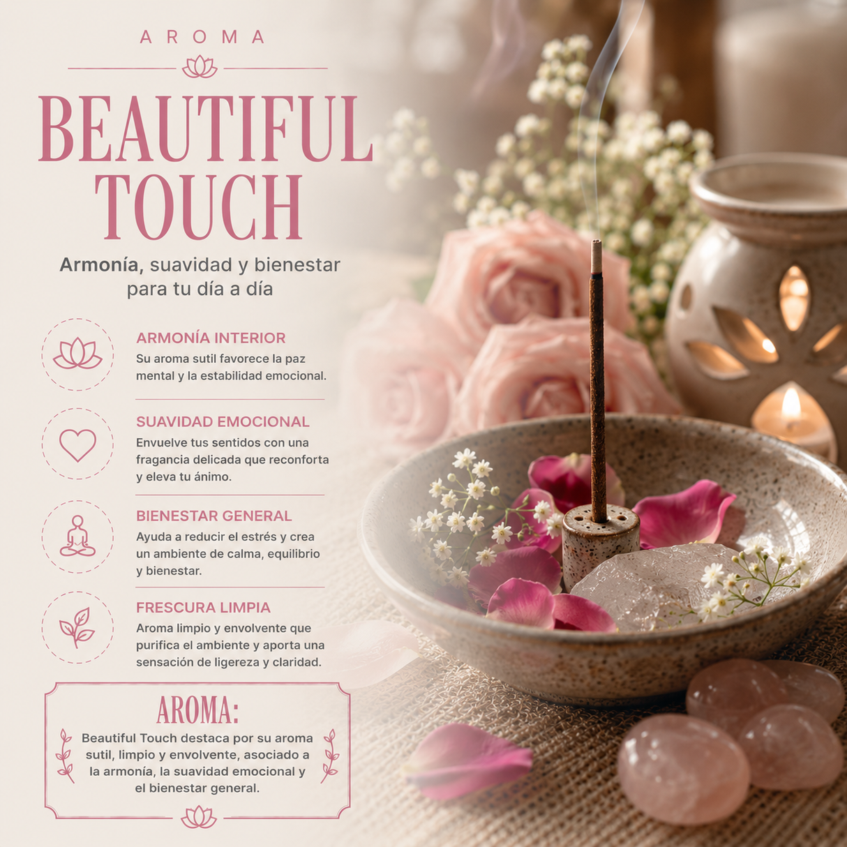 Aromatizante Spray Beautiful Touch 100 mL
