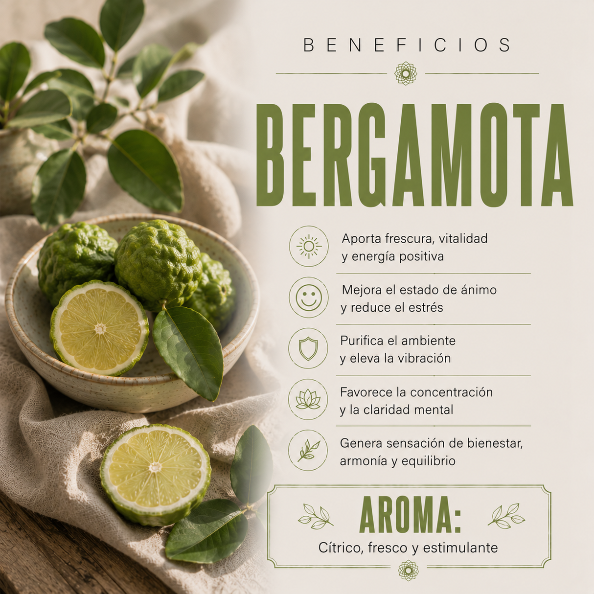 Aceite Esencial Bergamota