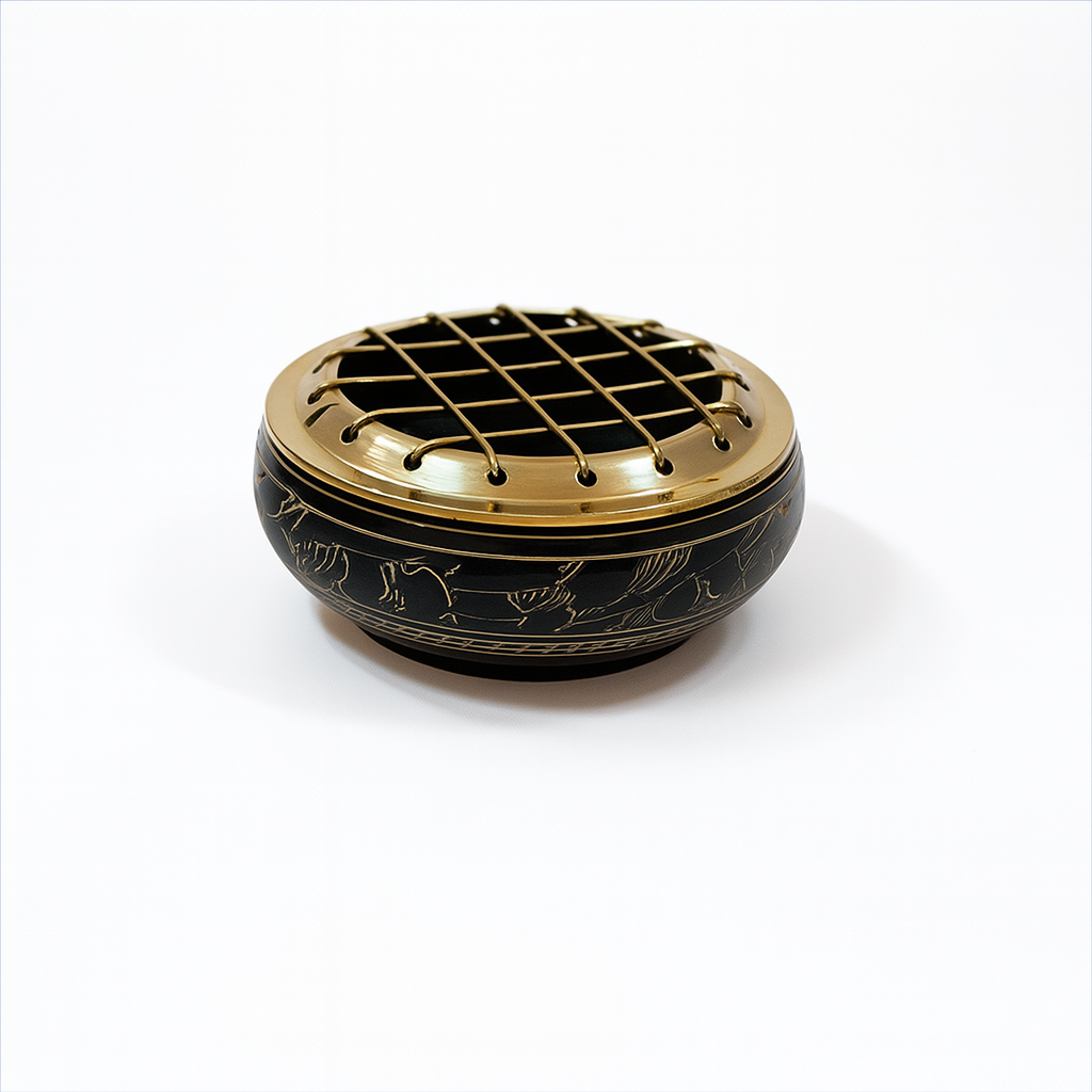 Quemador de Resina Engraved Black