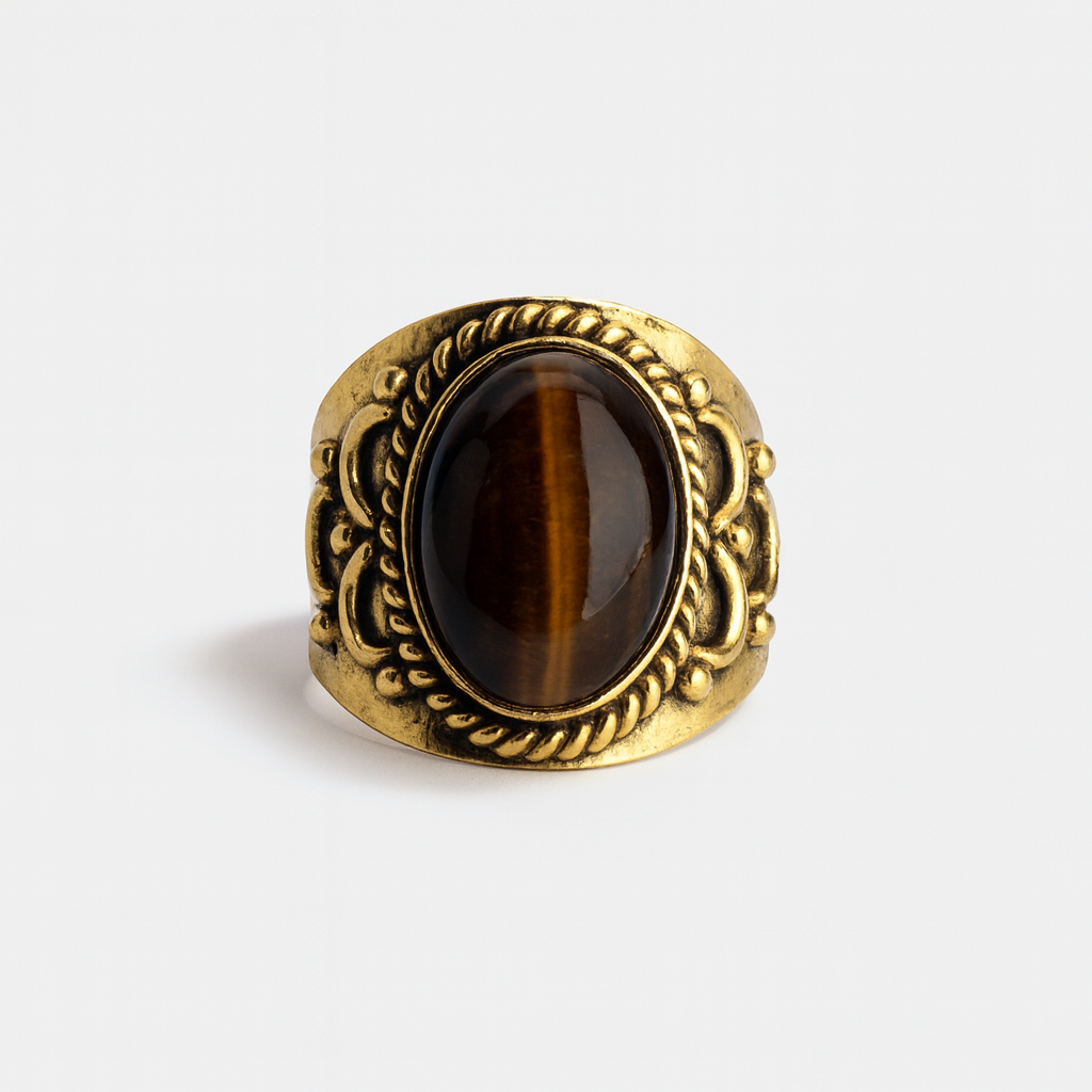 Anillo Royaume Ojo de Tigre Talla 11