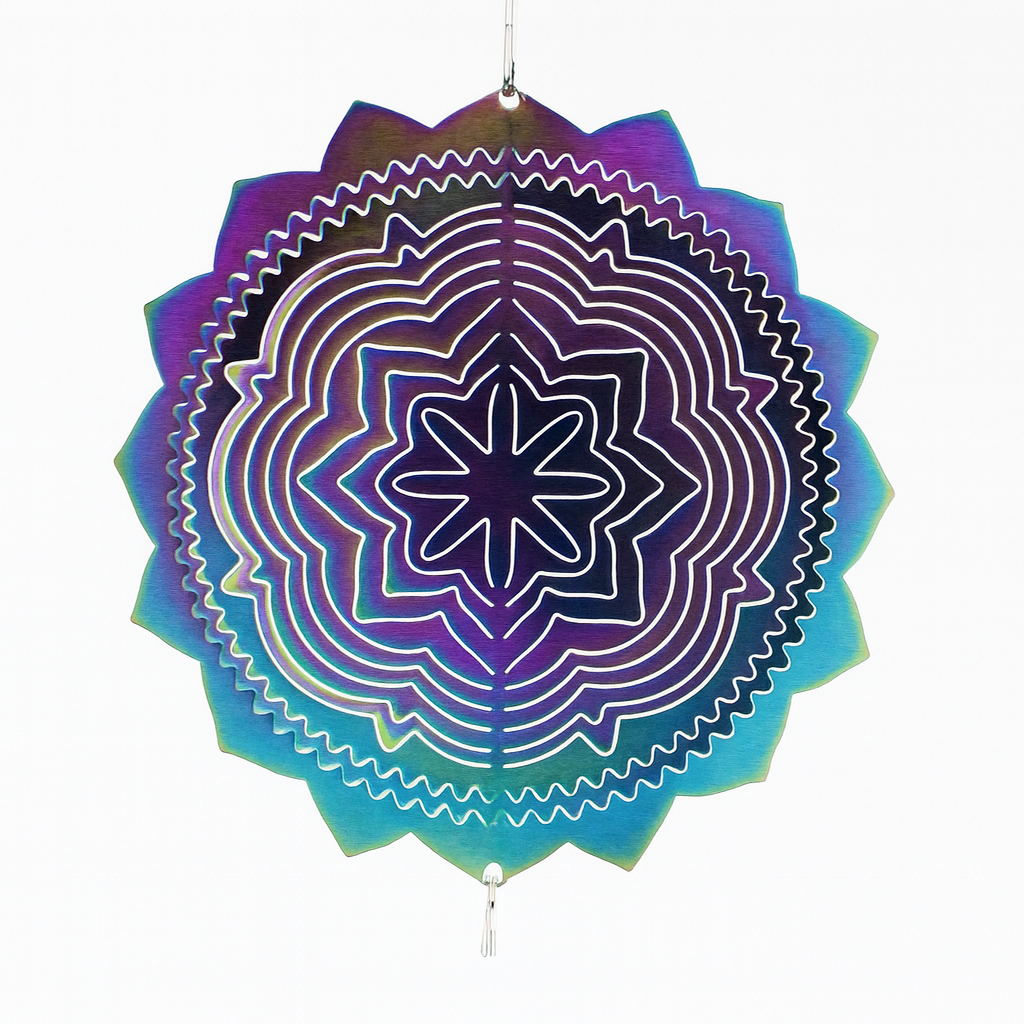 Anillo de Viento - Mandala Multicolor