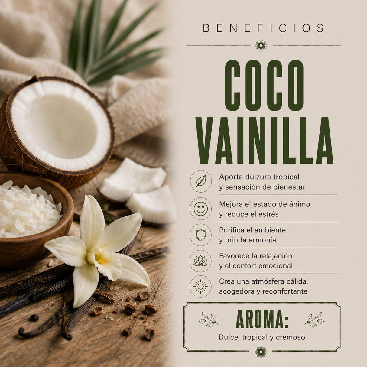 Aromatizante Spray Coco Vainilla 200 mL