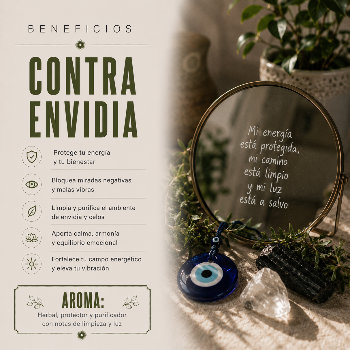 Aceite Aromático Contra la Envidia