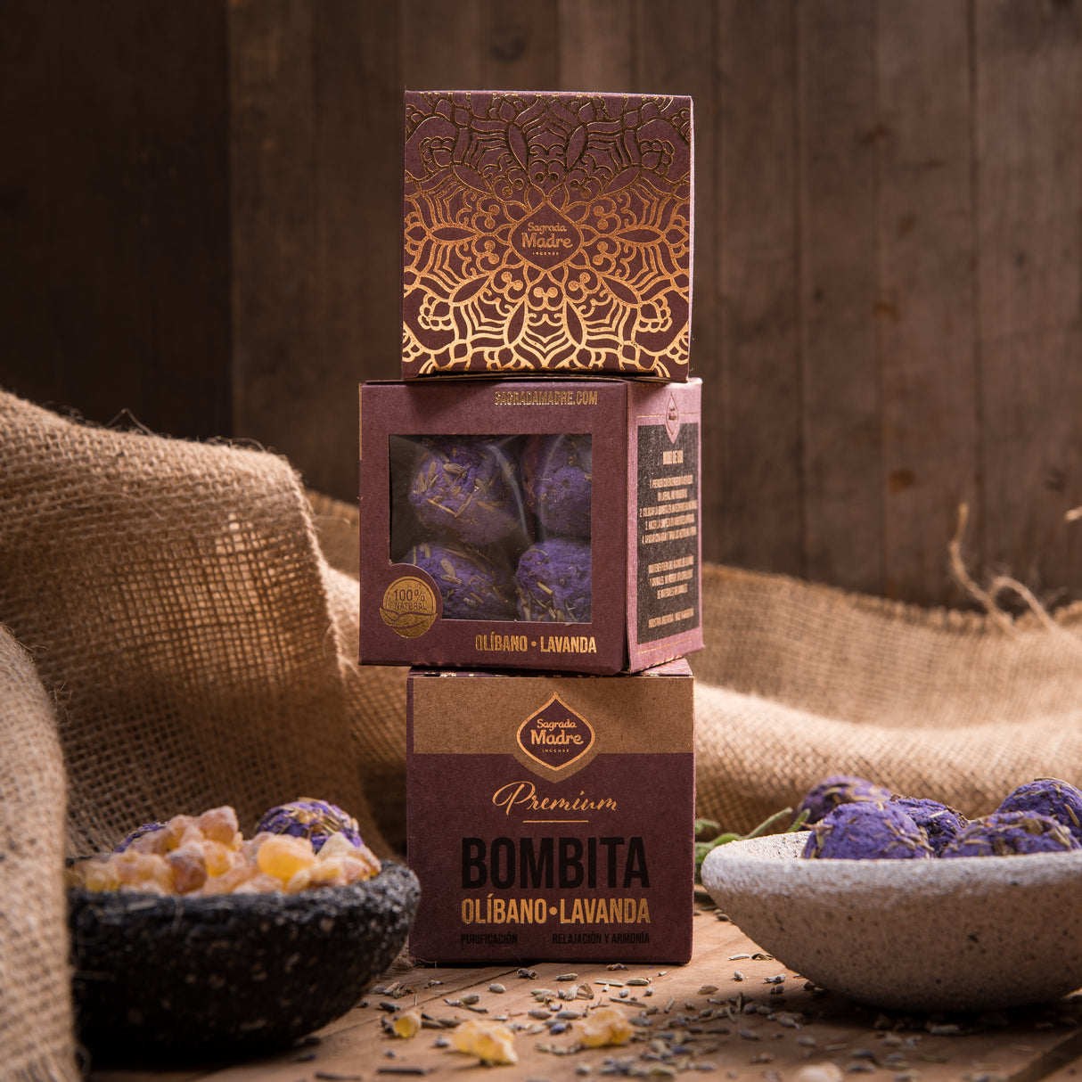 Bomba Premium Lavanda & Olíbano