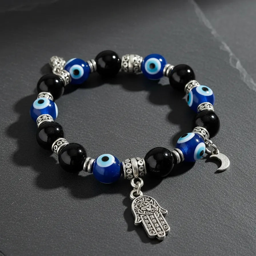 Pulsera Ojo Turco con Charms