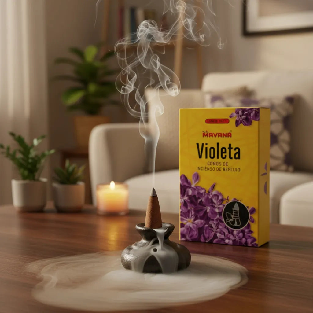 Incienso Cascada Violeta 120 conos