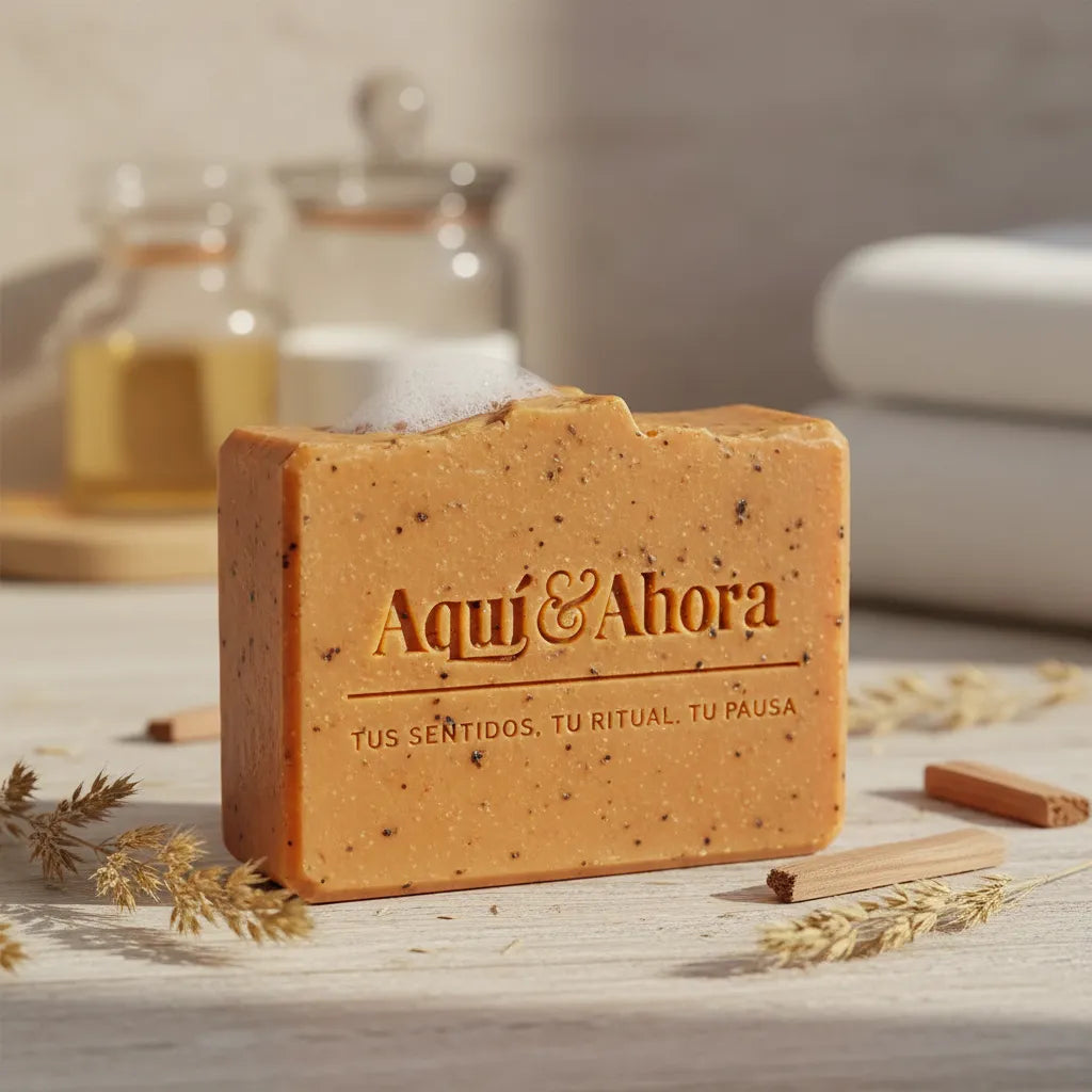 Jabón Aromático Conciencia Sándalo Grass 150 Gr