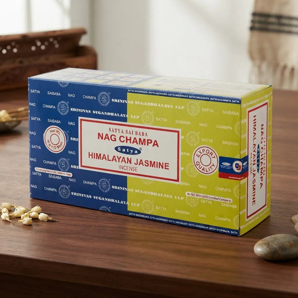 Incienso Duo Nag Champa y Himalayan Jasmine