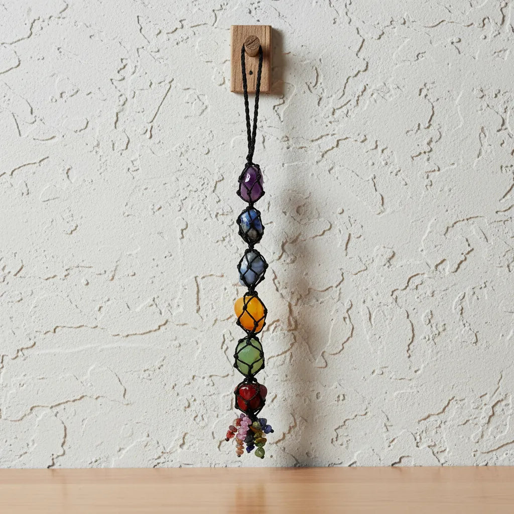 Colgante de Piedras 7 Chakras