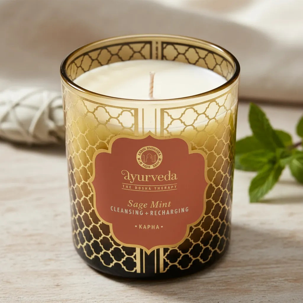 Vela Ayurveda Salvia Blanca y Menta