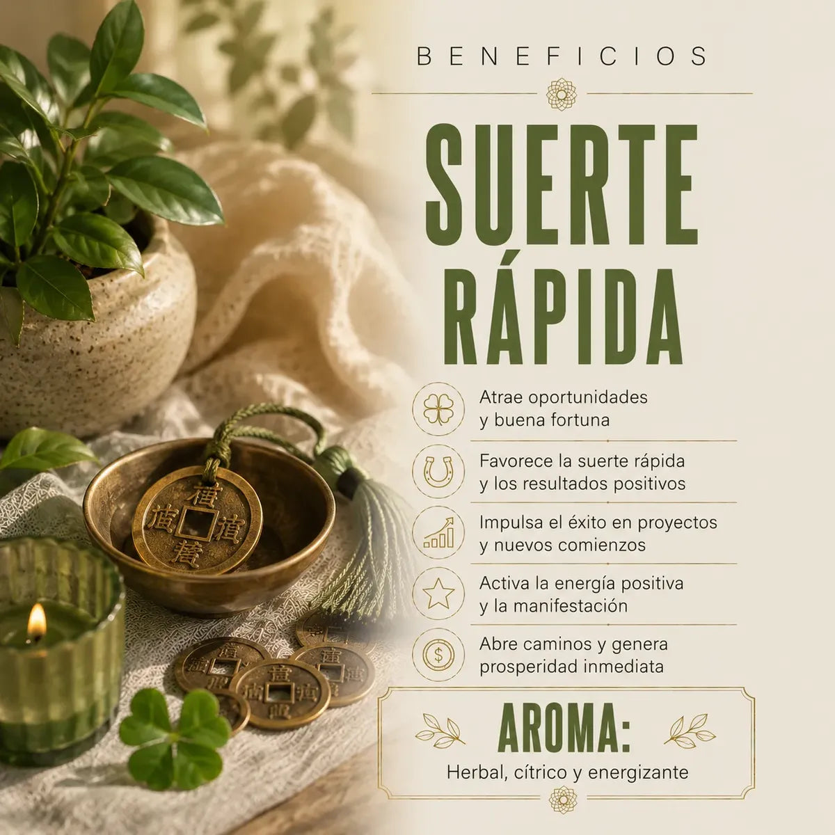 Incienso Suerte Rápida
