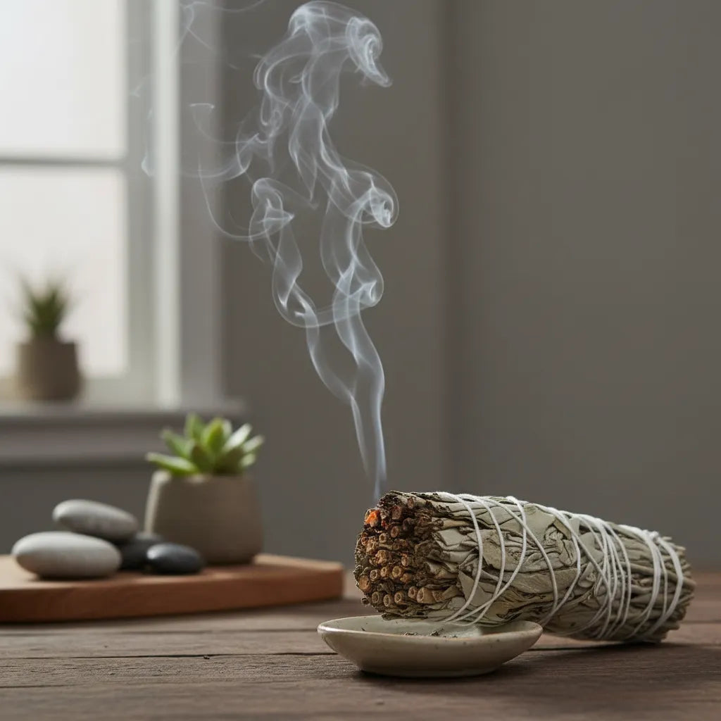 Sahúmo de Salvia Blanca