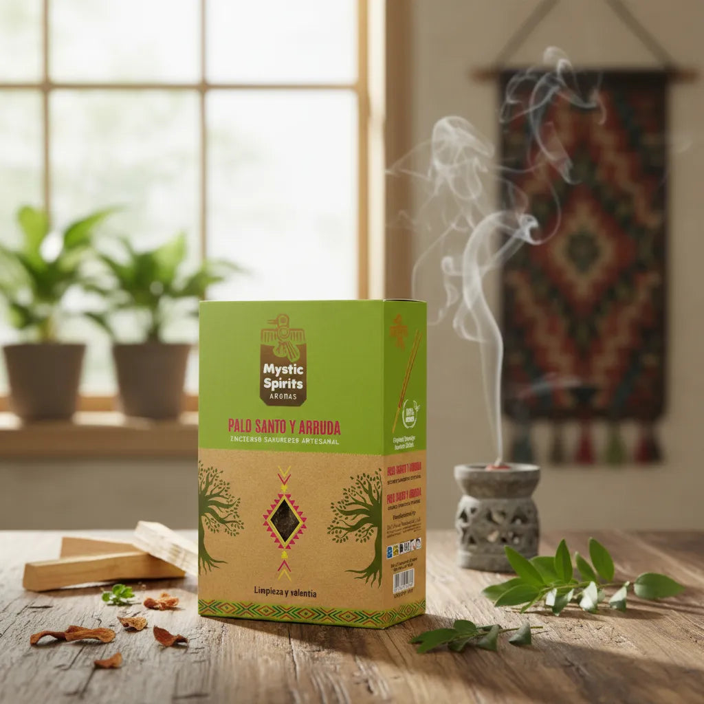 Incienso Palo Santo y Ruda
