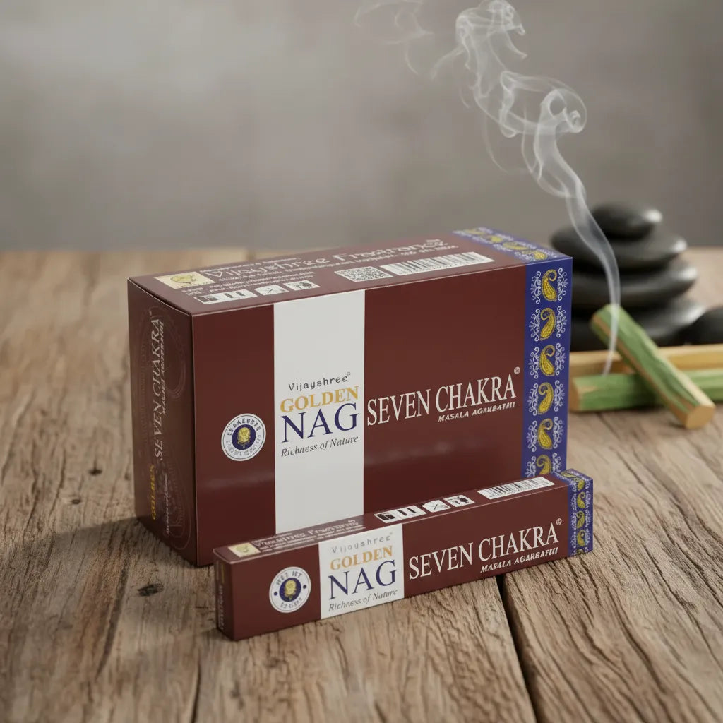 Incienso Golden Nag 7 Chakra